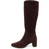 Caprice Women Long Boot Heel Textil, braun, 37
