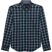 Superdry für Herren. M4011197A Baumwollhemd Lumberjack marineblau (XL), Lässig, Baumwolle, Langarm
