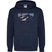 GreenBomb - Mountain Tour Joy - Hoodie Gr L blau