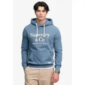Superdry Company Logo Relaxed Kapuzenpullover