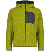 CMP Herren Kapuzensweats lg.Arm He/Uni MAN JACKET FIX HOOD