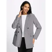 Sieh an! Blazer in hellgrau-meliert | Gr.: 54
