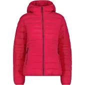 CMP Woman Padded Jacket FIX Hood carminio (C839) 40