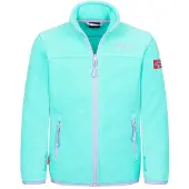 TROLLKIDS - Girls Oppdal Jacket XT - Fleecejacke Gr 164 türkis