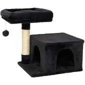 Merkloos Katzenbaum mit Höhle und Spielball - 50 cm hoch