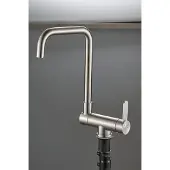 Aquanello Küchenarmatur klappbar Edelstahl Fenster Forma SS-1011-FM