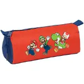 Safta Super Mario 21x8x7 Cm Mäppchen Orange Mann Orange One Size