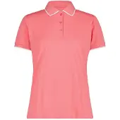 CMP - Women's Polo Stretch Piquet - Polo-Shirt Gr 34 rosa