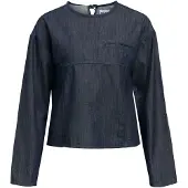 Object Denim Taschendetail Bluse