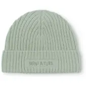 Mini A Ture Matboje Fleece Lined beanie. RWS slate gray (9490) 6-7y