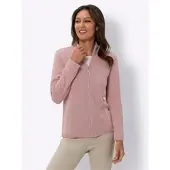 Sieh an! Strickjacke in hortensie | Gr.: 52