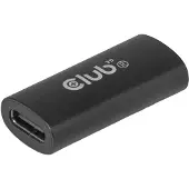 Club 3D CLUB3D USB-C-Buchsenadapter 40G 240W 8K60Hz, USB C, USB C, USB4 Gen 3x2, 40 Gbit/s, Schwarz