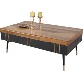 AEA Kaffeetisch Couchtisch Tisch Wohnzimmer Tische Beistelltisch Holz Sofa 120x68cm