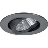 Brumberg Leuchten LED-Einbaustrahler 350mA 3000K schwarz 12361083