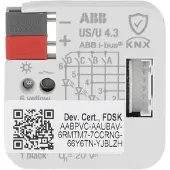ABB US/U4.3 Universal-Schnittstelle 4fach UP 2CDG110309R0011