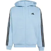 Adidas - Essentials 3-Stripes Fleece Full-Zip Hoodie - Hoodie Gr XXL blau