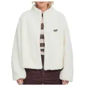 Volcom - Women's Wylding Out Sherpa - Fleecejacke Gr XL weiß