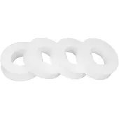 Gistuch 4PCS Poolreiniger Kletterringe PVA Schwimmräder Ersatz für Dolphin M200M400M500