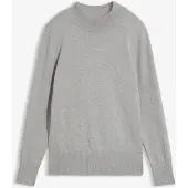 Bonprix Strickpullover aus Strickmaterial, atmungsaktiv, pflegeleicht, mit Stehkragen
