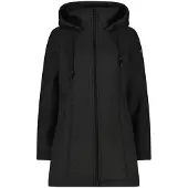 CMP Woman Fleece Parka FIX Hood carbone mel. (U905) 34