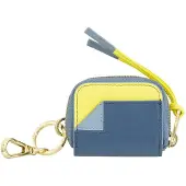 Dudu Toys Zweifarbige Damen-Handtasche in Blau und Gelb