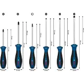 Bosch Schraubendreher PH/TX/SL, 6-teilges Set - 1600A039PJ