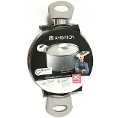 Ambition Nevado Topf mit Deckel Qualum Basic Induktion Grau