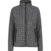 CMP Damen Fleecejacke WOMAN JACKET 35H4026-21ZU 46 - B.Co Gesso-Nero - 46