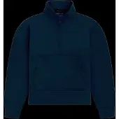 Bergans Midtli Midlayer Cropped Half Zip Women navy blue (557) XS