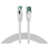 EFB Elektronik EFB-Elektronik Patchkabel Cat.6A S/FTP RJ45 EC6000A 1.5m ws