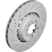 ZIMMERMANN Bremsscheibe 150294070 Vorderachse links 380mm 30mm für BMW