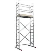 KRAUSE-Werk 916273 Alu-Gelenkgerüst Arbeitshöhe 4,85 m