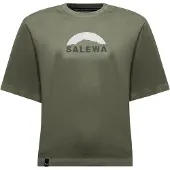 Salewa - Women's Eagle Sunrise T-Shirt S/S - T-Shirt Gr 36 oliv