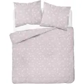 Detexpol Bettwäsche, Flanellbettwäsche, warm, für den Winter 160x200 5624b Rosa