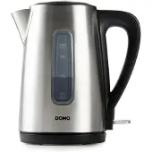 Domo DO738WK, 1,7 l, 2200 W, Edelstahl, Edelstahl, Wasserstandsanzeige, Drahtlos