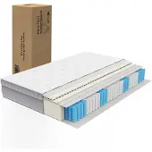 Kein Hersteller Matratze 140x200 H3, 25cm, Komfortschaum, 7-Zonen-Taschenfederkern, ergonomisch,