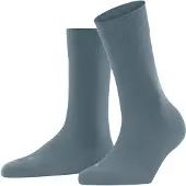 Falke Sensitive London Damen Socken, 39-42, Blau, Uni, Baumwolle
