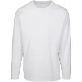 Build Your Brand Long Sleeve Tee With Cuffrib