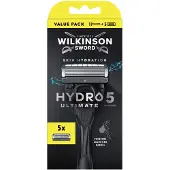 Wilkinson Sword Hydro5 Ultimate Rasierapparat + Ersatzköpfe 5 pc
