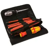 Wera Kraftform Plus 16-teiliges Schraubendreherset Spannungsprüfer (150-250V)