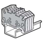 Legrand Viking3 Klemmblock Endplatte 5mm 3P - 037587 [50 Stück]
