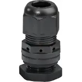 Hensel Kabelverschraubung M25 IP66/67 Schwarz - KBS 25 [2 Stück]