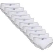 Götzburg Slip GÖTZBURG "Slip 10er Pack", Herren, Gr. XL, weiß, Obermaterial: 100% Baumwolle CO., Unterhosen Slip