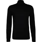 JOOP! Rollkragenpullover JOOP "Donte", Herren, Gr. XL, schwarz, Strick, Obermaterial: 100% Wolle, unifarben, regular fit normal, Rippbündchen, Pullover Rollkragenpullover, aus reiner Wolle, Topseller