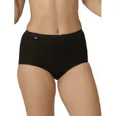 Sloggi Slip "Slip 3er Pack", Damen, Gr. 56, schwarz, Obermaterial: 95% Baumwolle CO. 5% Elasthan EL., Unterhosen Slip