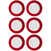 Ritzenhoff & Breker Speiseteller "Speiseteller Doppio ø 27 cm 6er Set"