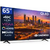 Daewoo 65VB56QV, 165,1 cm (65"), 3840 x 2160 Pixel, QLED, Smart-TV, WLAN, Schwarz