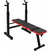 Syfax Hantelbank Schwarz 126,5 x 67 x 111 cm
