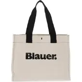 Blauer Handtaschen Cream Shopping Bag, MALIBUCRE