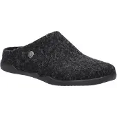 Josef seibel Damen Hausschuh Filz-Pantoffel Knopf flexibel 84813 Cassandra 13, Größe:39 EU, Farbe:Grau